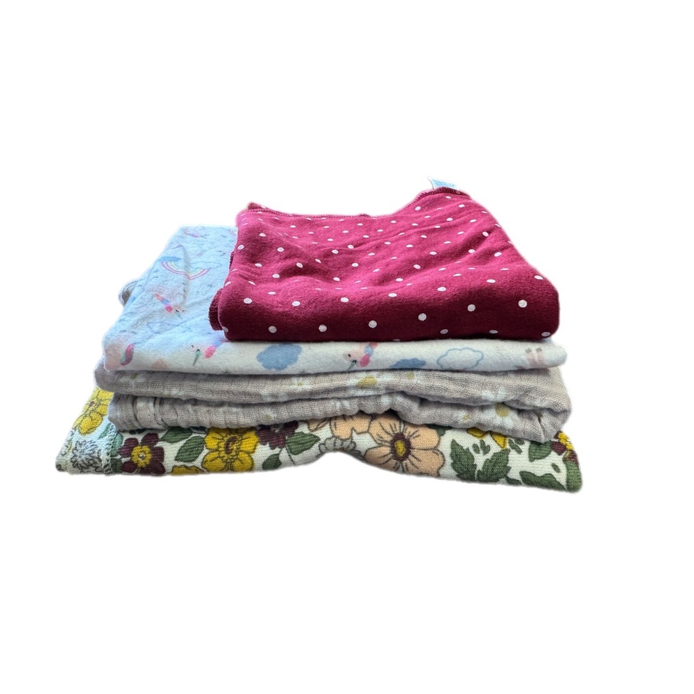 Chickpea Baby Gear Blanket Bundle Kids OS Multicolor Excellent Floral Unicorn